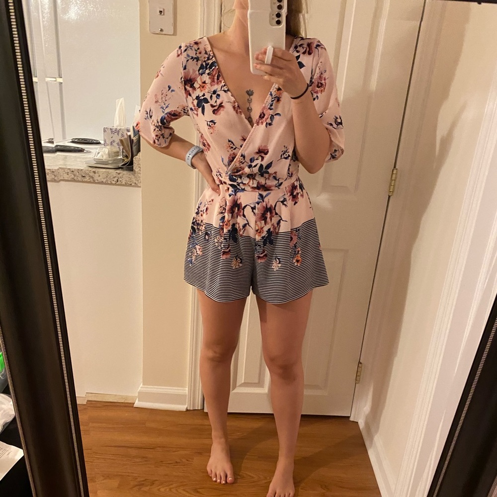 Floral romper